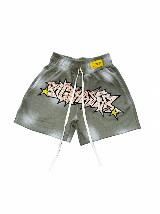 Olive Crumble Shorts