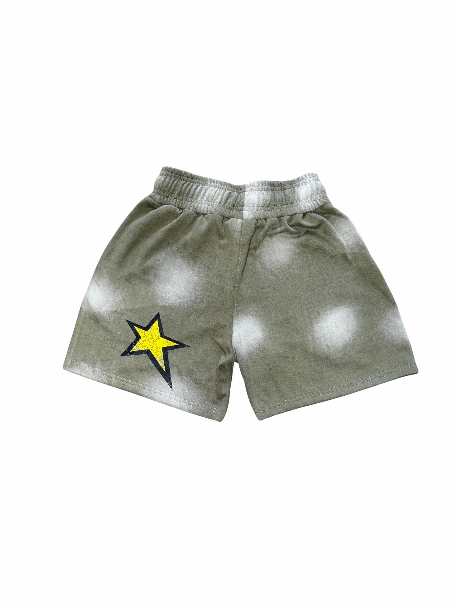Olive Crumble Shorts