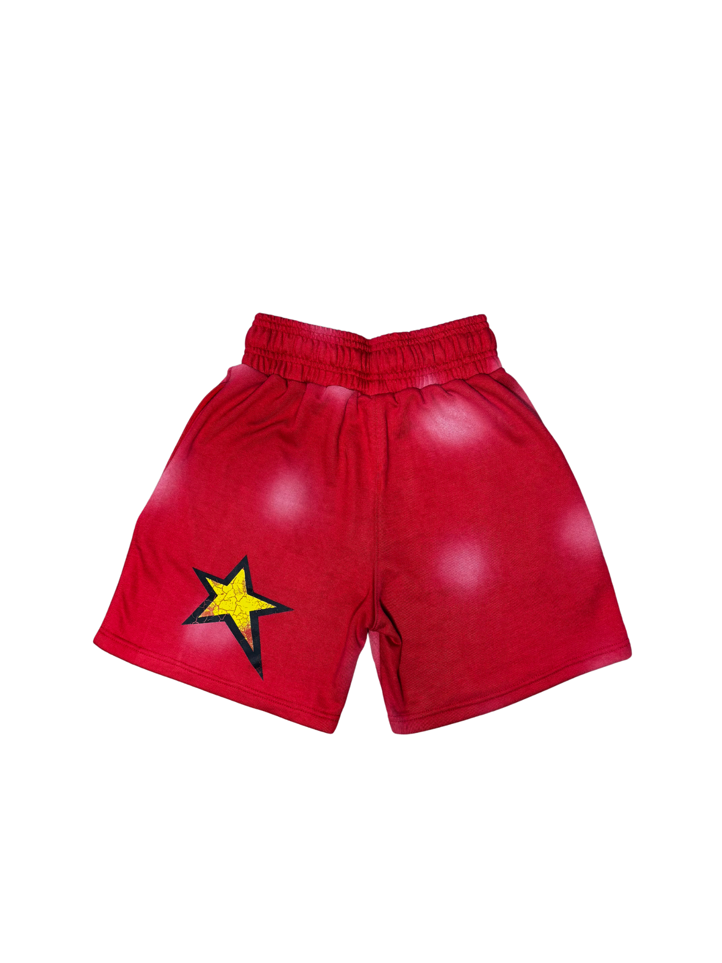 RED CRUMBLE SHORTS