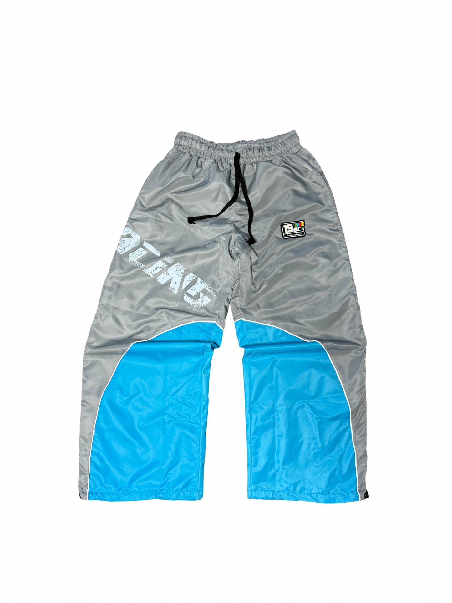 GREY WINDBREAKER PANTS
