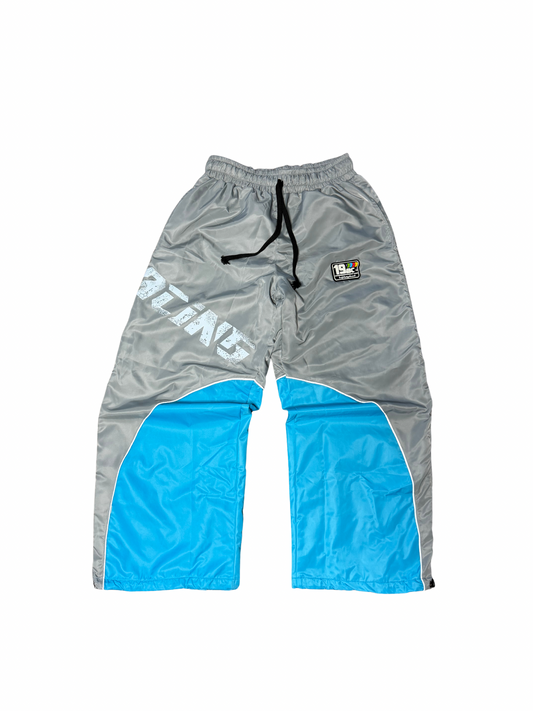 GREY WINDBREAKER PANTS