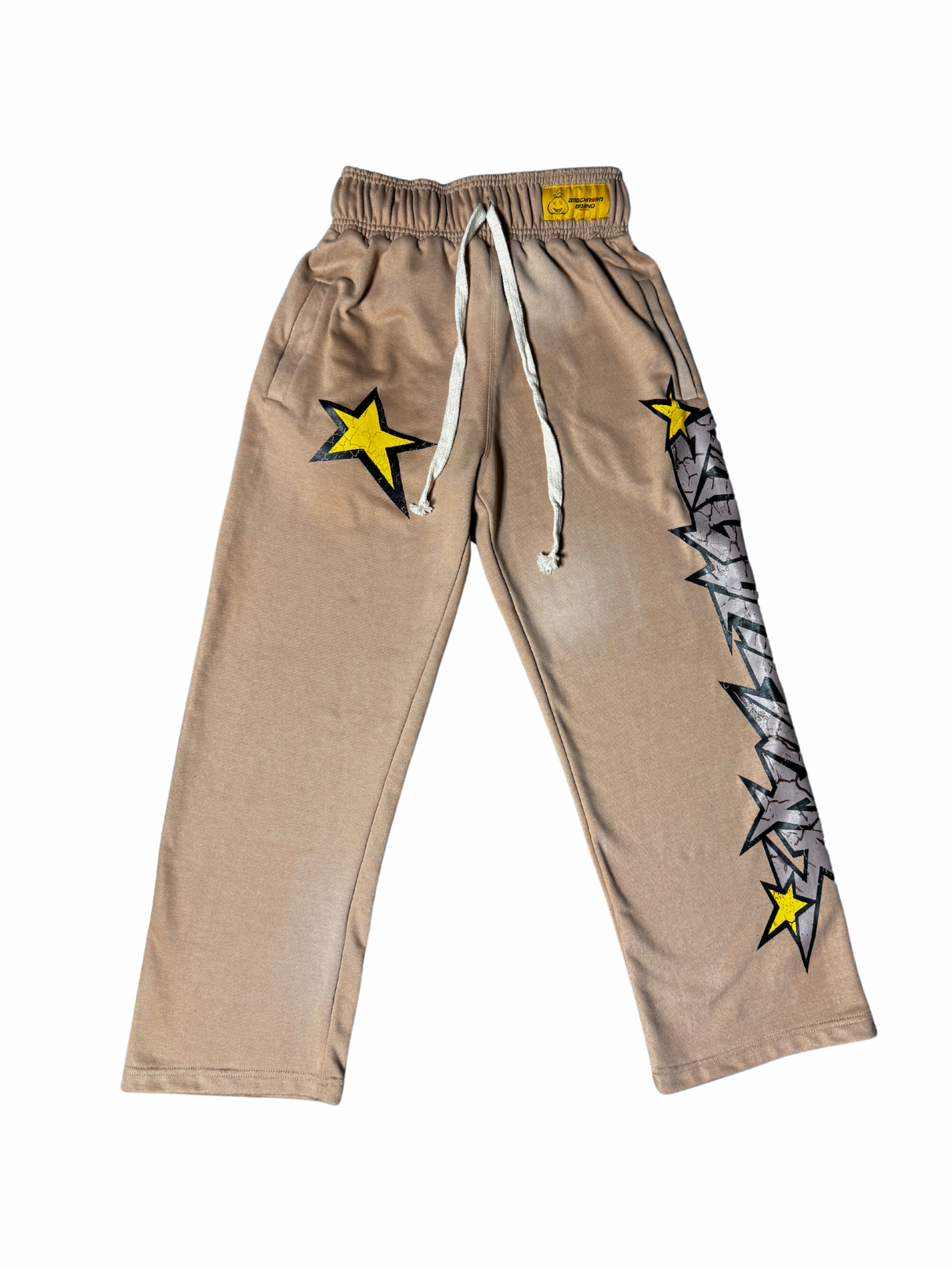 TAN CRUMBLE SWEATPANTS